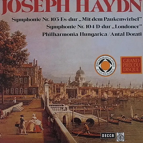 Haydn sinfonie 103 104 - lp,