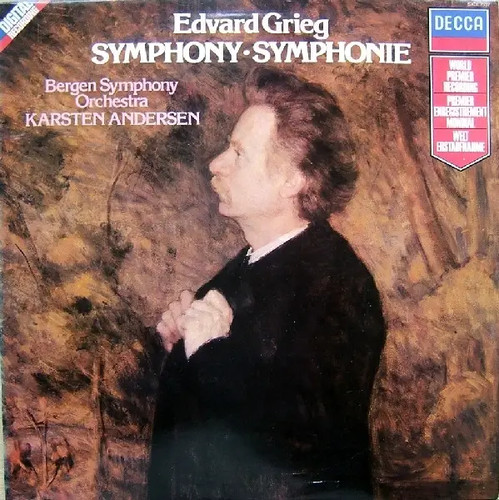 Grieg symphony decca vinile - lp,