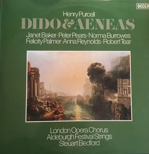 Decca vinile purcell - dido, &