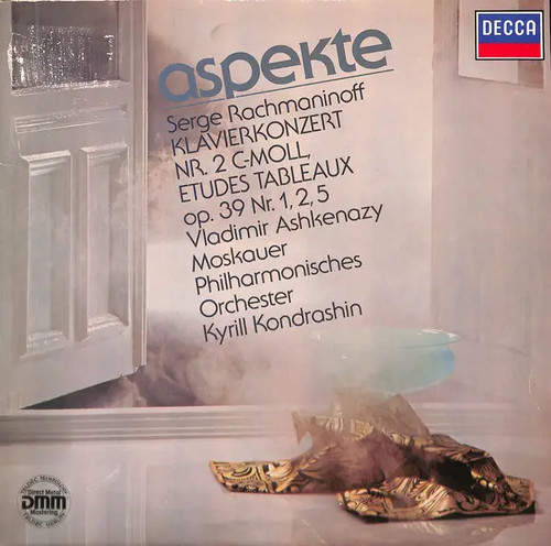 Rachmaninoff klavierkonzert - lp,