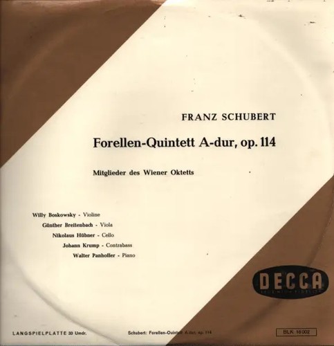 Quintetto trota schubert la - quintetto,
