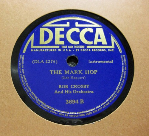 Bob crosby the mark - mark, /