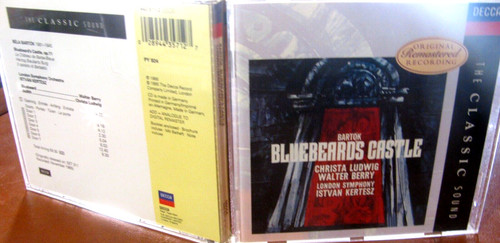 Bartok bluebeard castle cd - bartok,