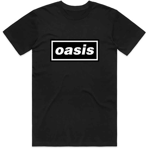 Oasis shirt nera - t-shirt, logo