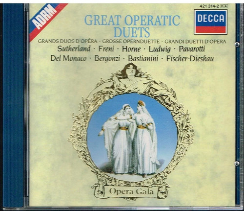 Decca great operatic duets - great,