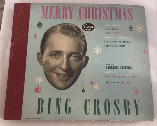 Decca 4x78 rpm - set, bing