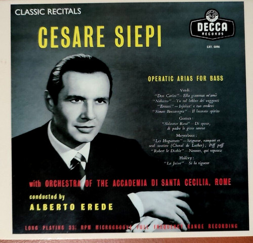 Cesare siepi operatic - siepi, arias