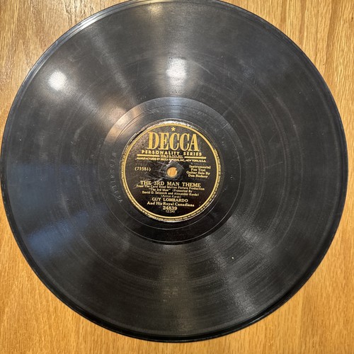 Vintage record guy - vintage, 10”