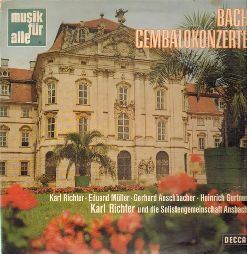 Bach cembalokonzerte karl - bach, (karl